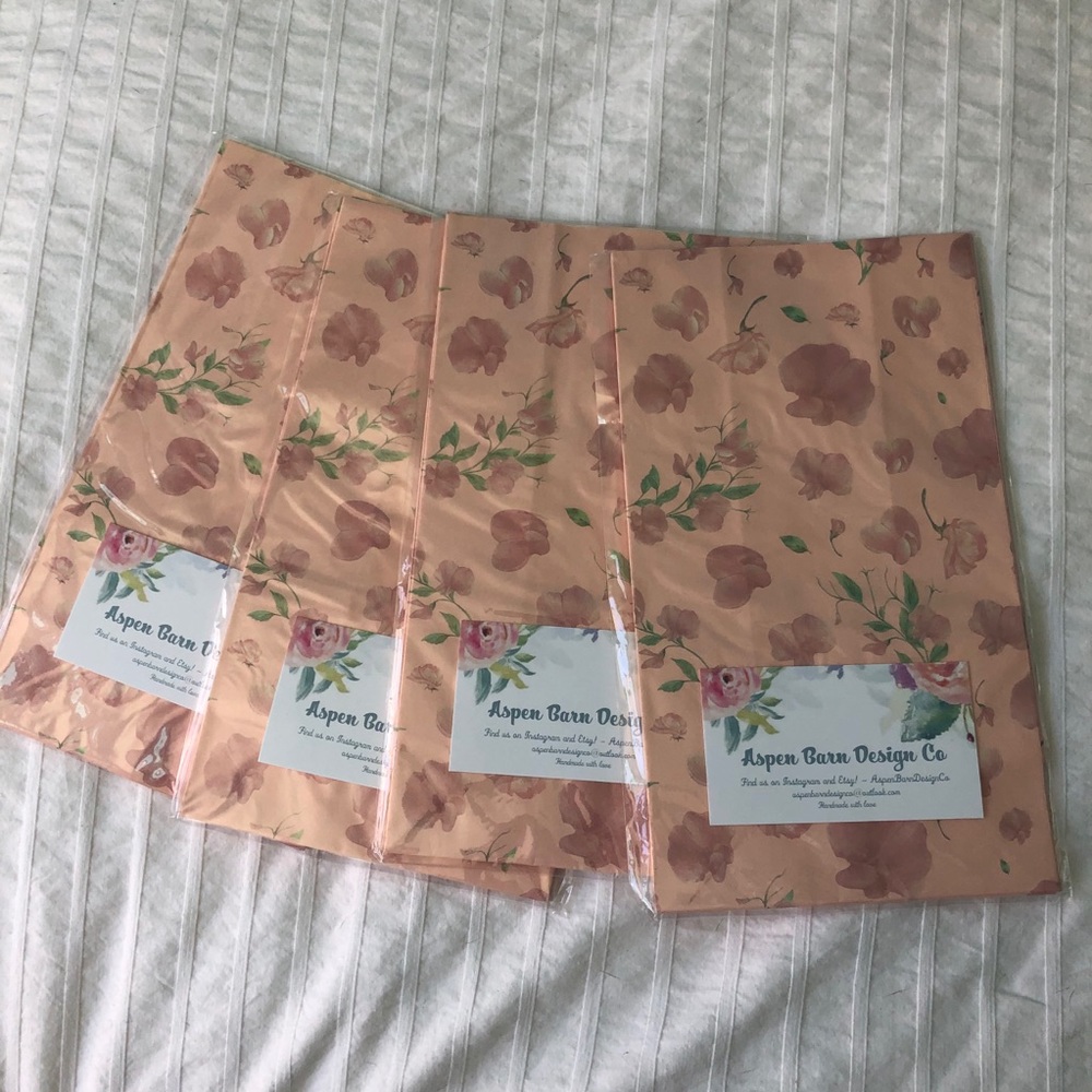 Floral Paper Bags